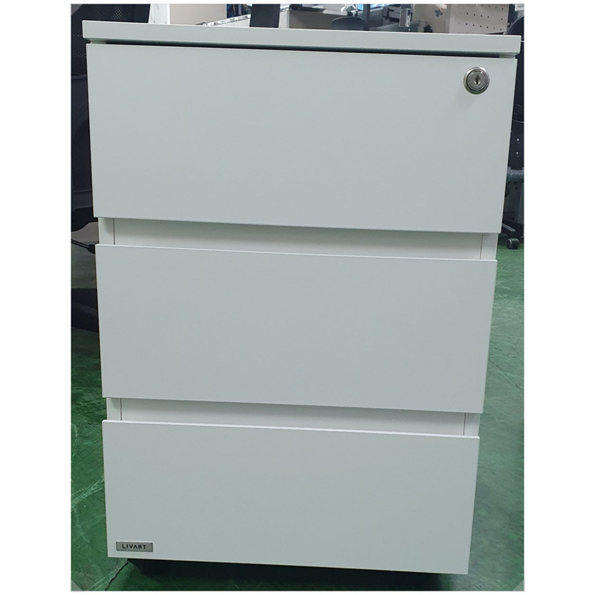 [리바트] 사무용책상+이동서랍 세트